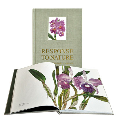 Response To Nature book of botanical watercolors